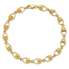 14k Polished Nantucket Basket 7.25 inch Bracelet