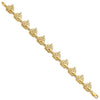 14k Polished Sailboat 7.25 inch Bracelet