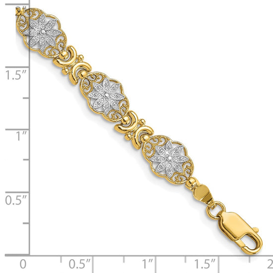 Gold Polished Fancy Bracelets