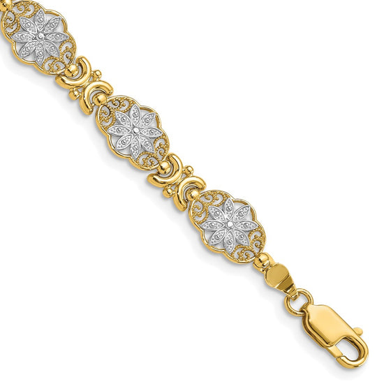 Gold Polished Fancy Bracelets