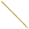 Golden Treasures 14K Polished Fancy Link Bracelet