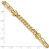 14K Polished Fancy 7.5in Bracelet