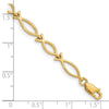 Gold Polished Ichthus Bracelets