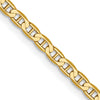 Gold (10K & 14K) Concave Anchor Chain