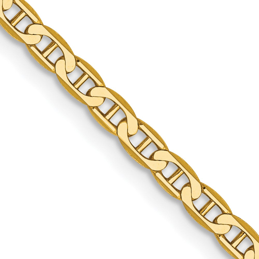 Gold (10K & 14K) Concave Anchor Chain