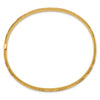 Gold Florentine Engraved Hinged Bangles