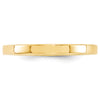 Standard Flat Comfort Fit Band — 2.5 mm