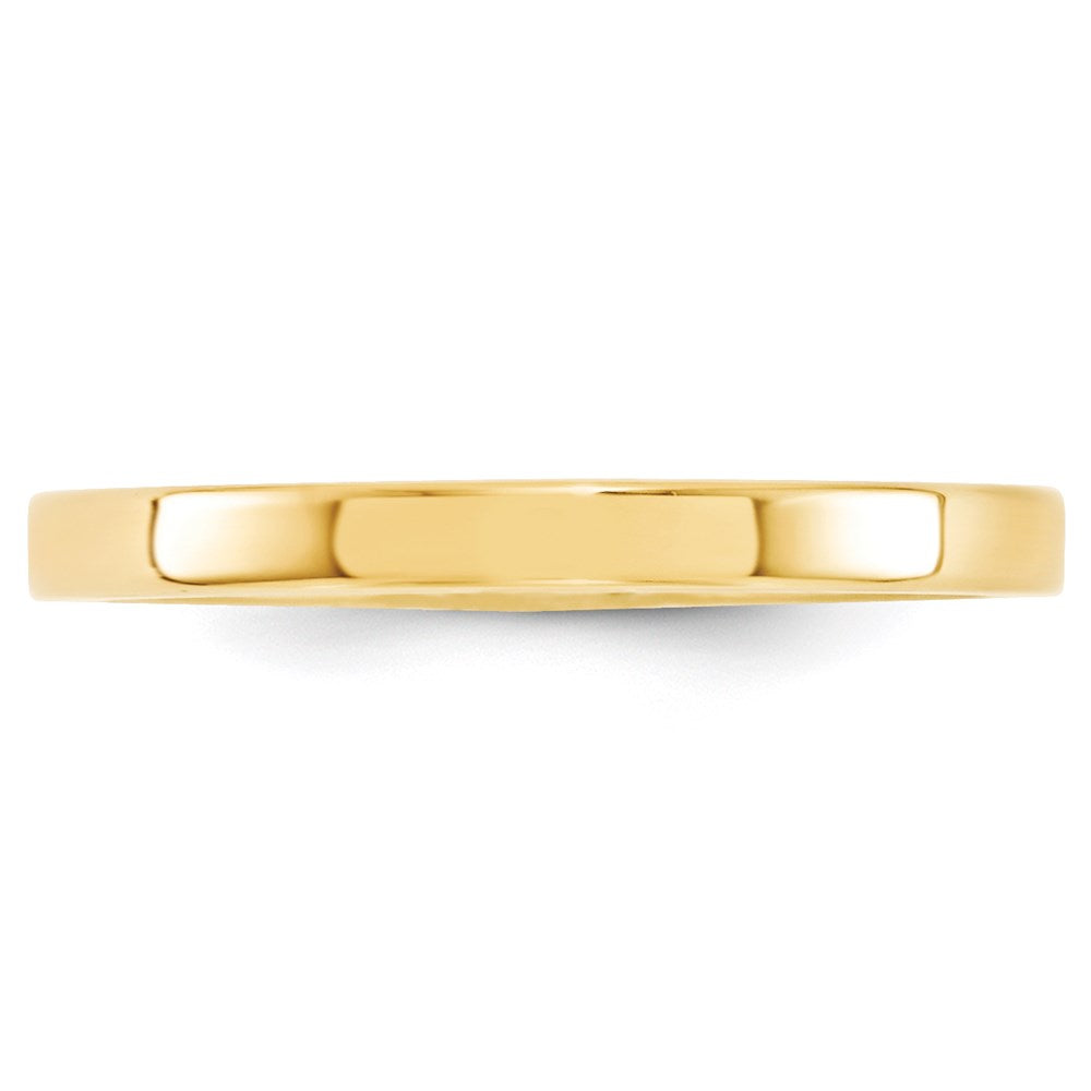 Standard Flat Comfort Fit Band — 2.5 mm