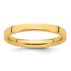 Standard Flat Comfort Fit Band — 2.5 mm