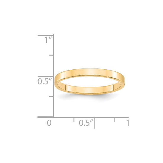 Lightweight Flat Band — 2.5 mm