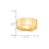 Lightweight Flat Band — 8 mm