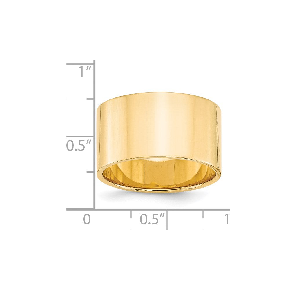 Lightweight Flat Band — 12 mm