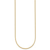 14K 16 inch .9mm Franco with Lobster Clasp Chain