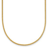 14K 16 inch .9mm Franco with Lobster Clasp Chain