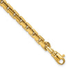 Gold Heavy Link Box Chain Bracelets