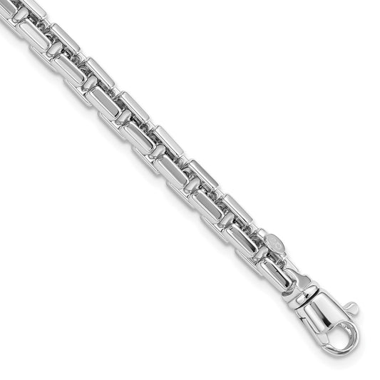 Gold Heavy Link Box Chain Bracelets