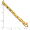 14K Polished 4.5mm Fancy Link 8.25 inch Bracelet