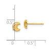 14k Madi K Moon Childrens Post Earrings