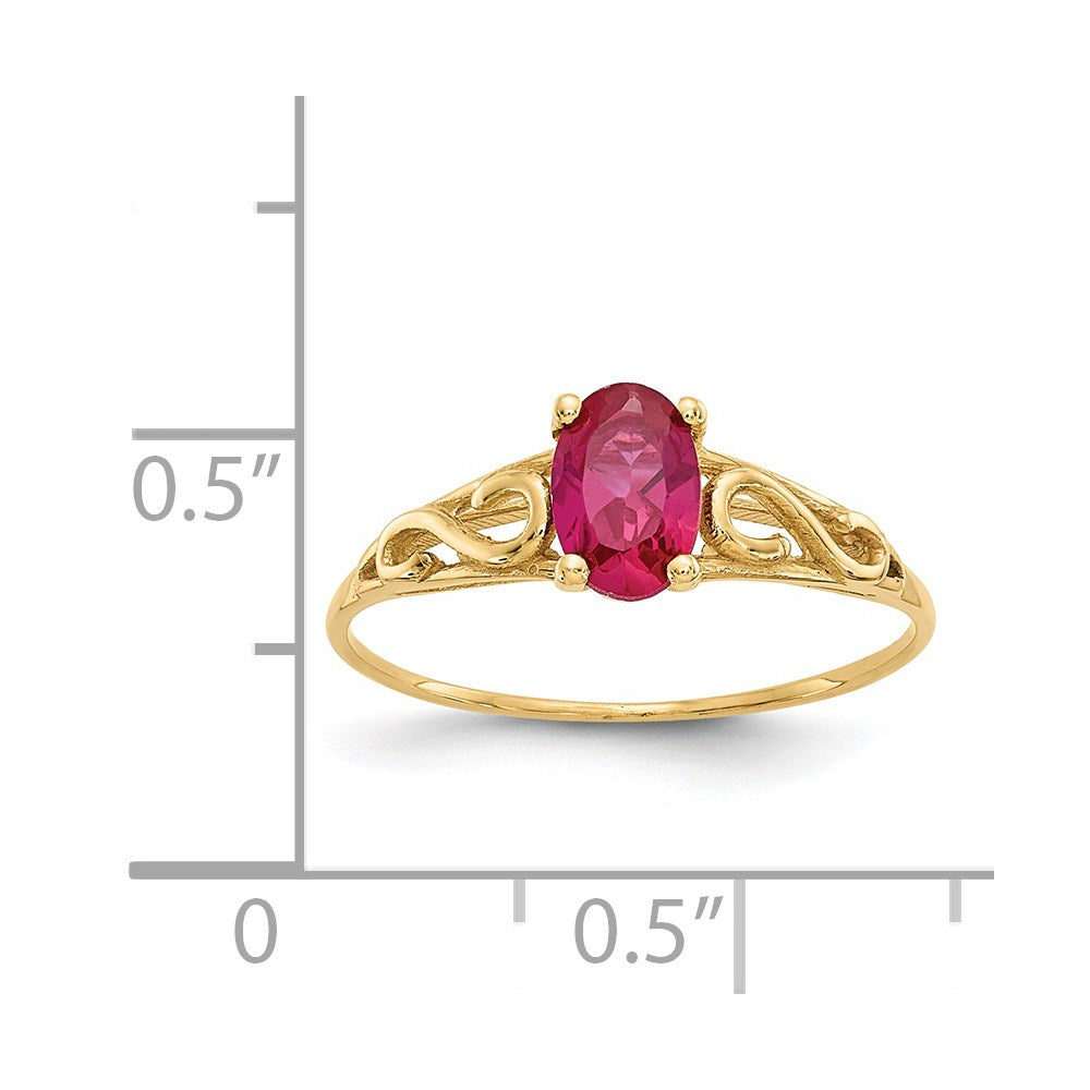 Madi K Synthetic Birthstone Rings