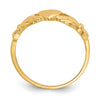 14k Madi K Claddagh Size 3 Baby / Childrens Ring