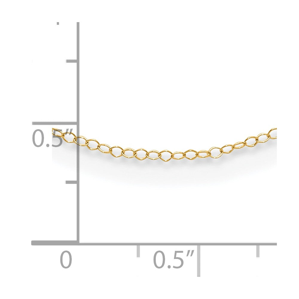 14k Madi K Childs 15 inch Cable Chain
