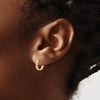 Madi K® Gold CZ Hoop Earrings