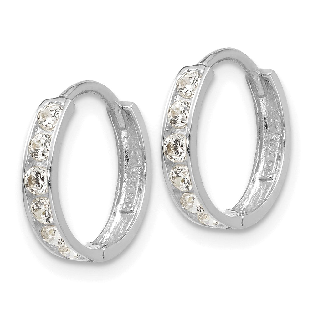 Madi K® Gold CZ Hoop Earrings
