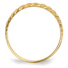 14k Madi K Kids Polished Twist Size 4.5 Baby / Childrens Ring