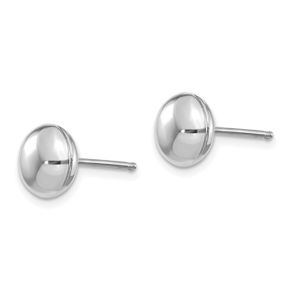 Button Post Earrings