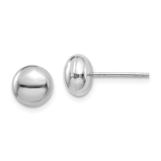 Button Post Earrings