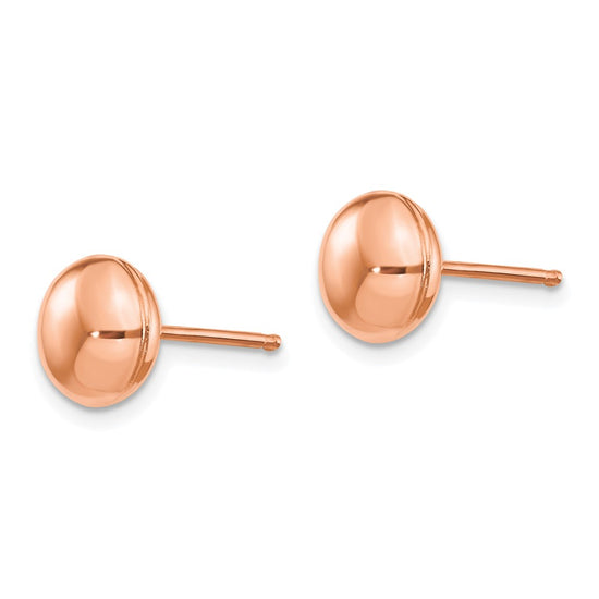 Button Post Earrings