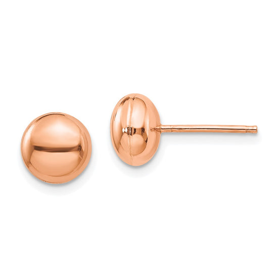 Button Post Earrings