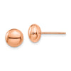 Button Post Earrings