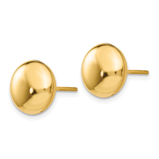 Button Post Earrings