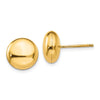 Button Post Earrings