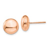 Button Post Earrings