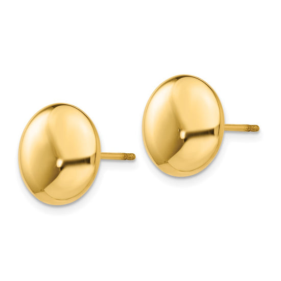 Button Post Earrings