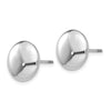 Button Post Earrings