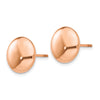 Button Post Earrings