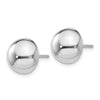 Half Ball Post Earrings