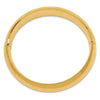 Gold High Polished Hinged Bangles