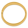 Gold High Polished Hinged Bangles