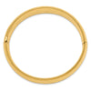 Gold High Polished Hinged Bangles