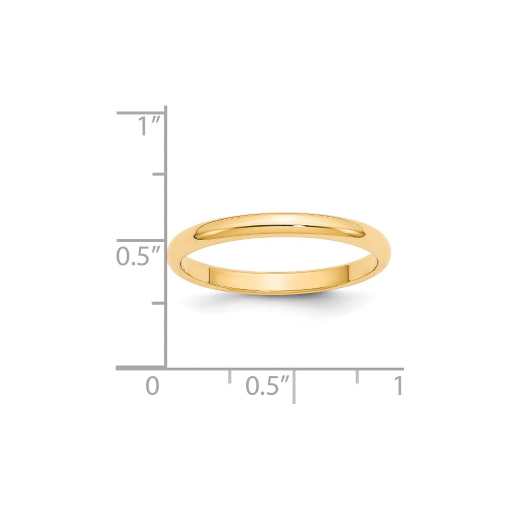 Half-Round Band — 2.5 mm