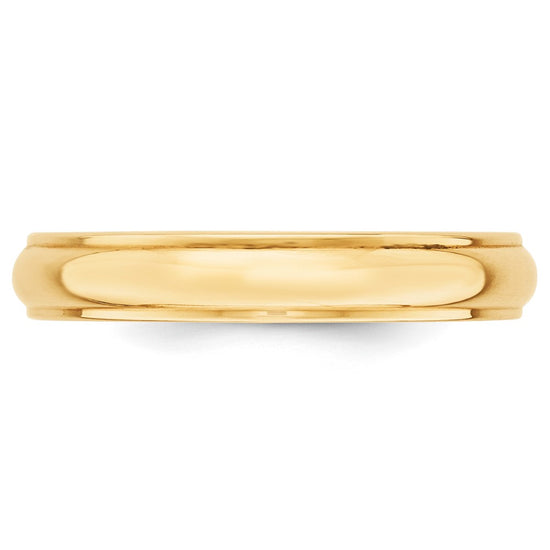 Half Round with Edge Band — 4 mm