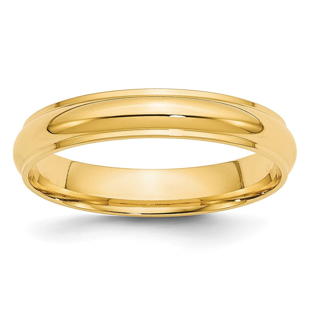 Half Round with Edge Band — 4 mm