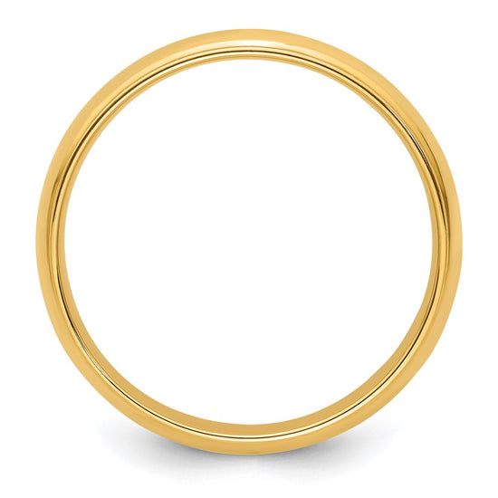 Half Round with Edge Band — 5 mm