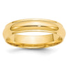 Half Round with Edge Band — 5 mm