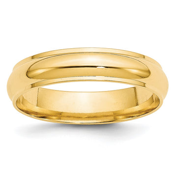 Half Round with Edge Band — 5 mm