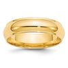 Half Round with Edge Band — 6 mm